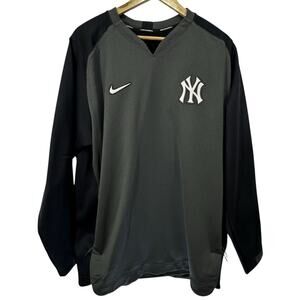 New York Yankees Nike Authentic Collection Thermal Crew Sweatshirt Pullover XL